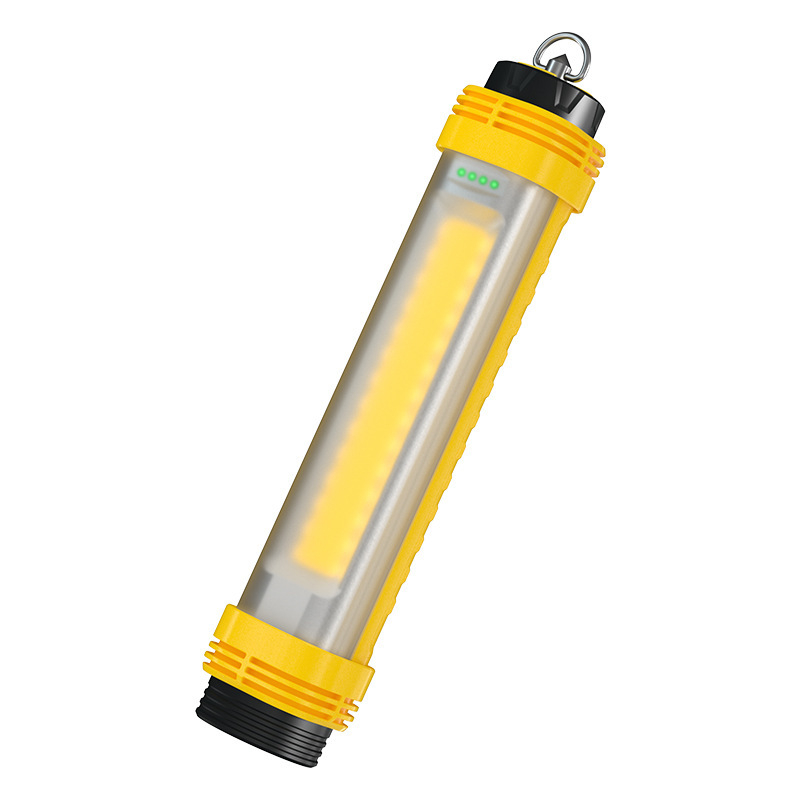 Светодиодный перезаряжаемый фонарь для кемпинга Miabi X7-COB желтый
