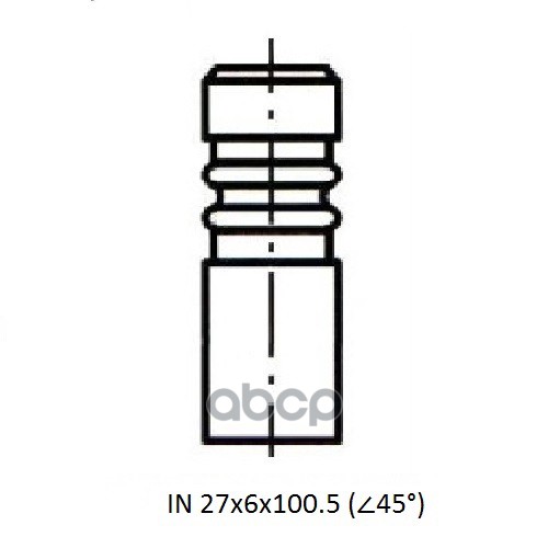 

Z17564r_клапан Двс_zikmar Zikmar арт. Z17564R