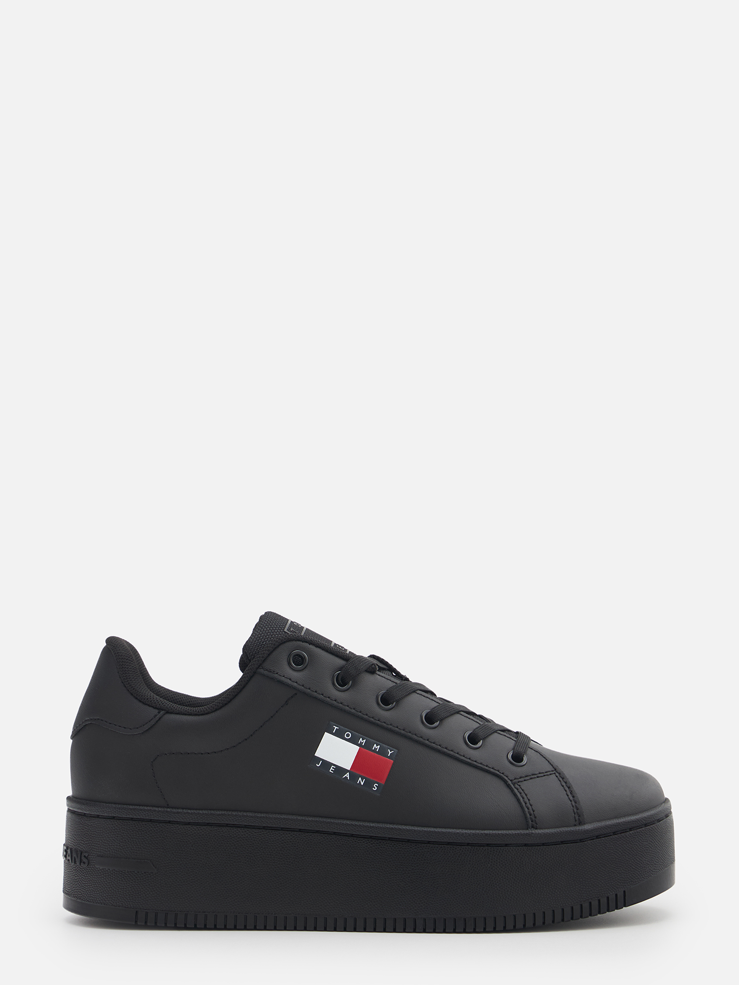 

Кеды женские Tommy Hilfiger EN0EN02518 черные 36 EU, Черный, EN0EN02518