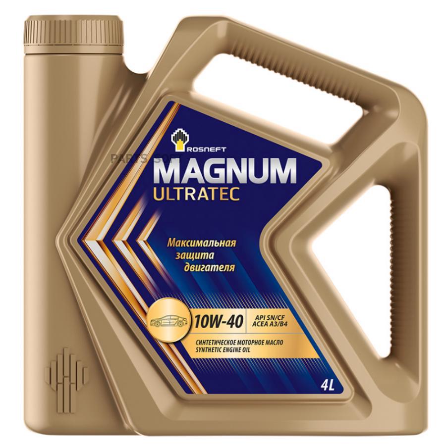

ROSNEFT Масло моторное Rosneft Magnum Ultratec 10W-40 синтетическое 4 л 40814942