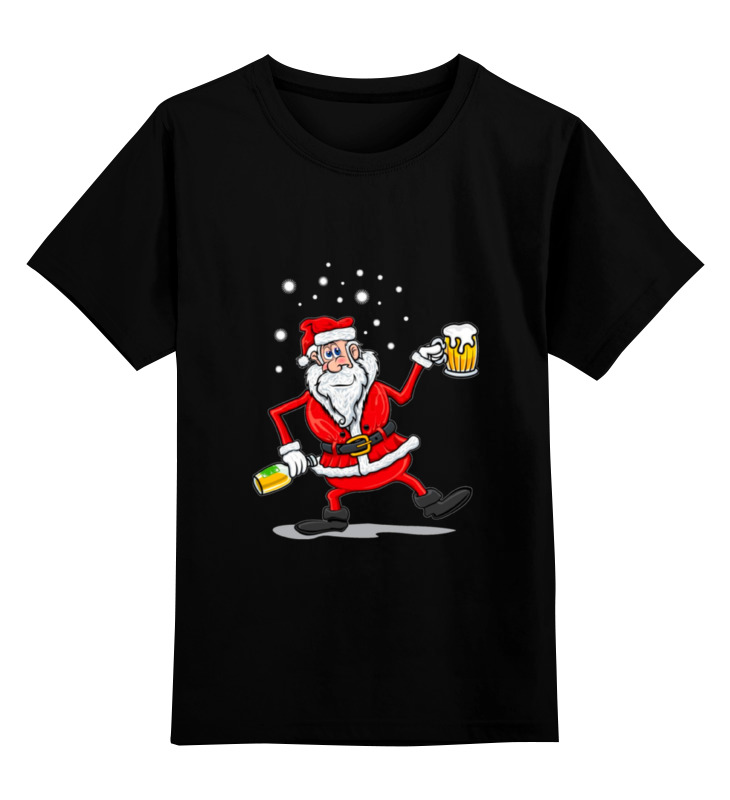 

Детская футболка Printio Happy new year цв.черный р.116, 0000000732725