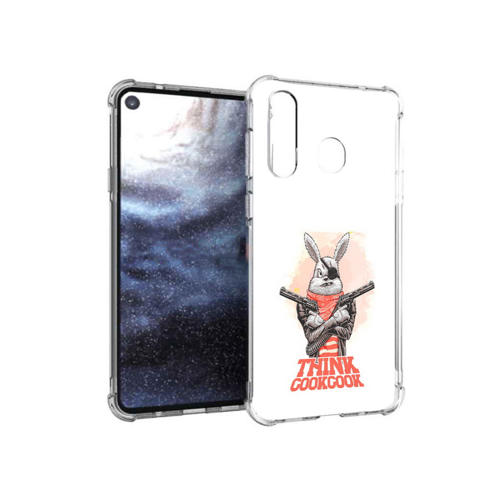 Чехол MyPads Tocco для Samsung Galaxy A8s кролик пират (PT124633.501.419)