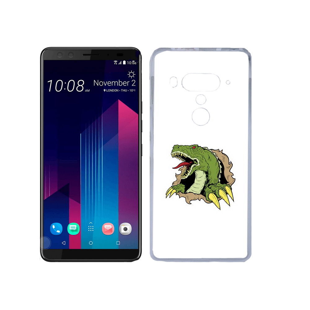 

Чехол MyPads Tocco для HTC U12+ годзила, Прозрачный, Tocco