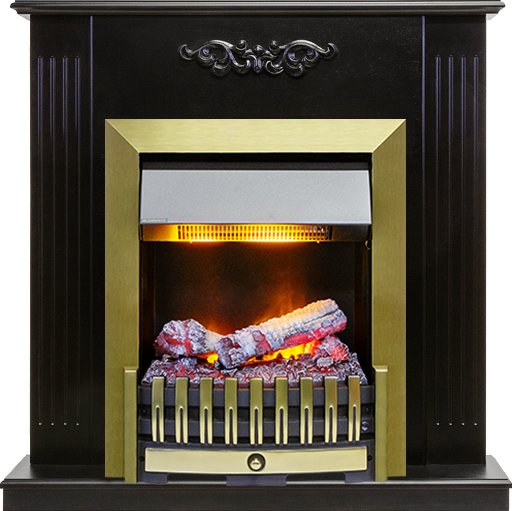 

Каминокомплект Lumsden - Венге с очагом Danville Antique Brass FB2