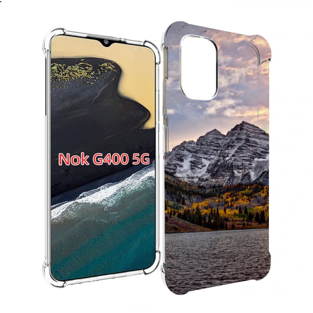

Чехол MyPads горы-колорадо для Nokia G400 5G, Прозрачный, Tocco