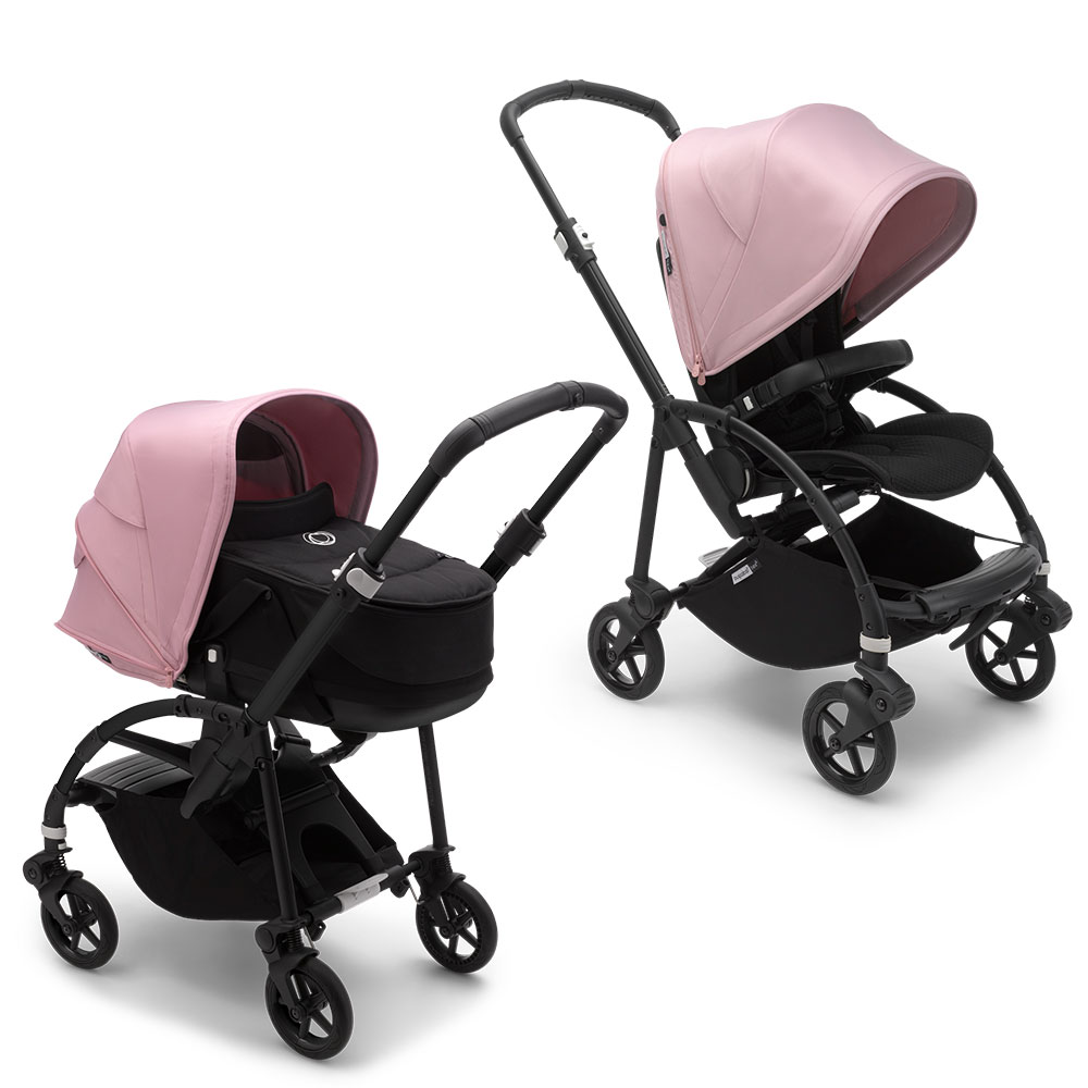 

Bugaboo bee6 коляска 2 в 1 black/black/soft pink, Bee6 2 В 1
