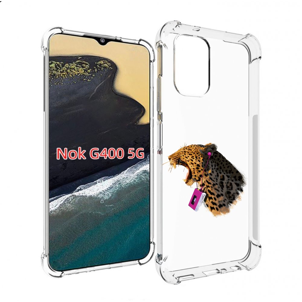 

Чехол MyPads MP3 для Nokia G400 5G, Прозрачный, Tocco