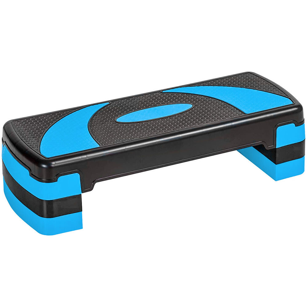 Степ-платформа 3-х уровневая Sportex HKST106-X синяя