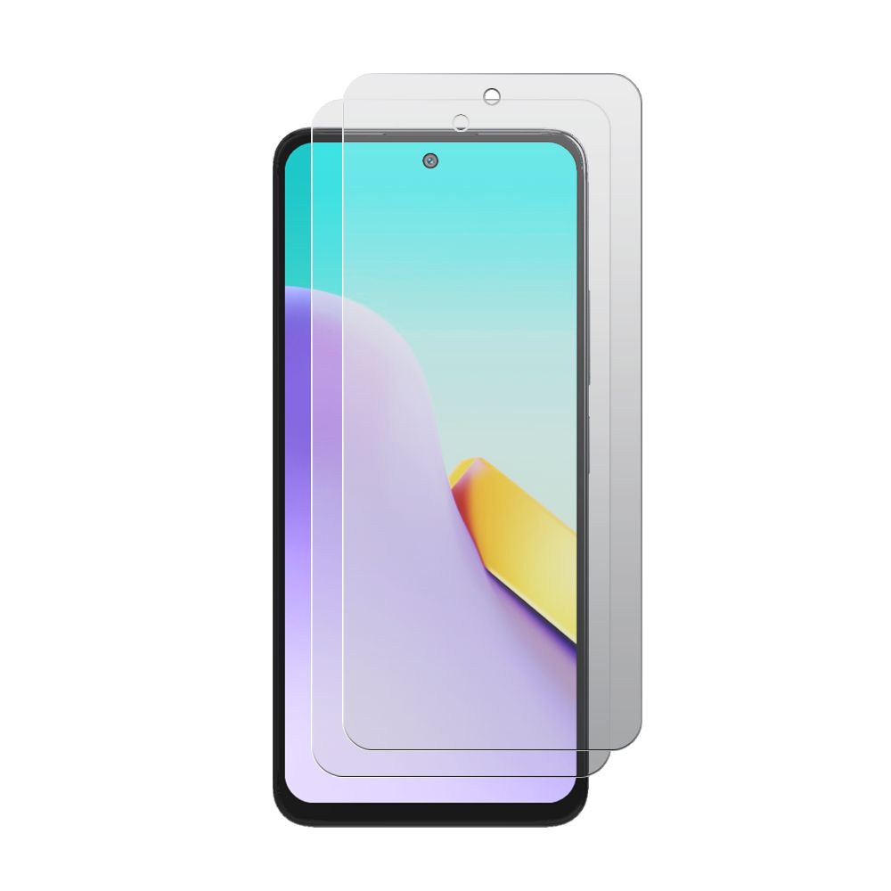 

Комплект из 2-х защитных гибридных стекол МАТОВЫХ Krutoff для Xiaomi Redmi 12 5G