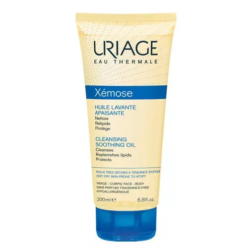 фото Масло для лица uriage xemose soothing cleansing 200 мл