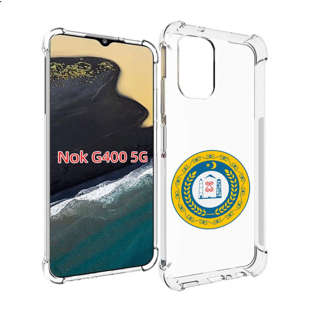 

Чехол MyPads герб-чечня для Nokia G400 5G, Прозрачный, Tocco