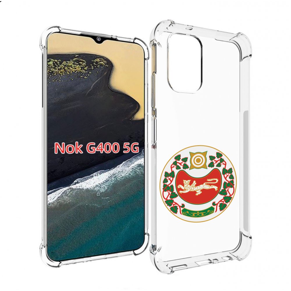 

Чехол MyPads герб-хакасия-абакан для Nokia G400 5G, Прозрачный, Tocco