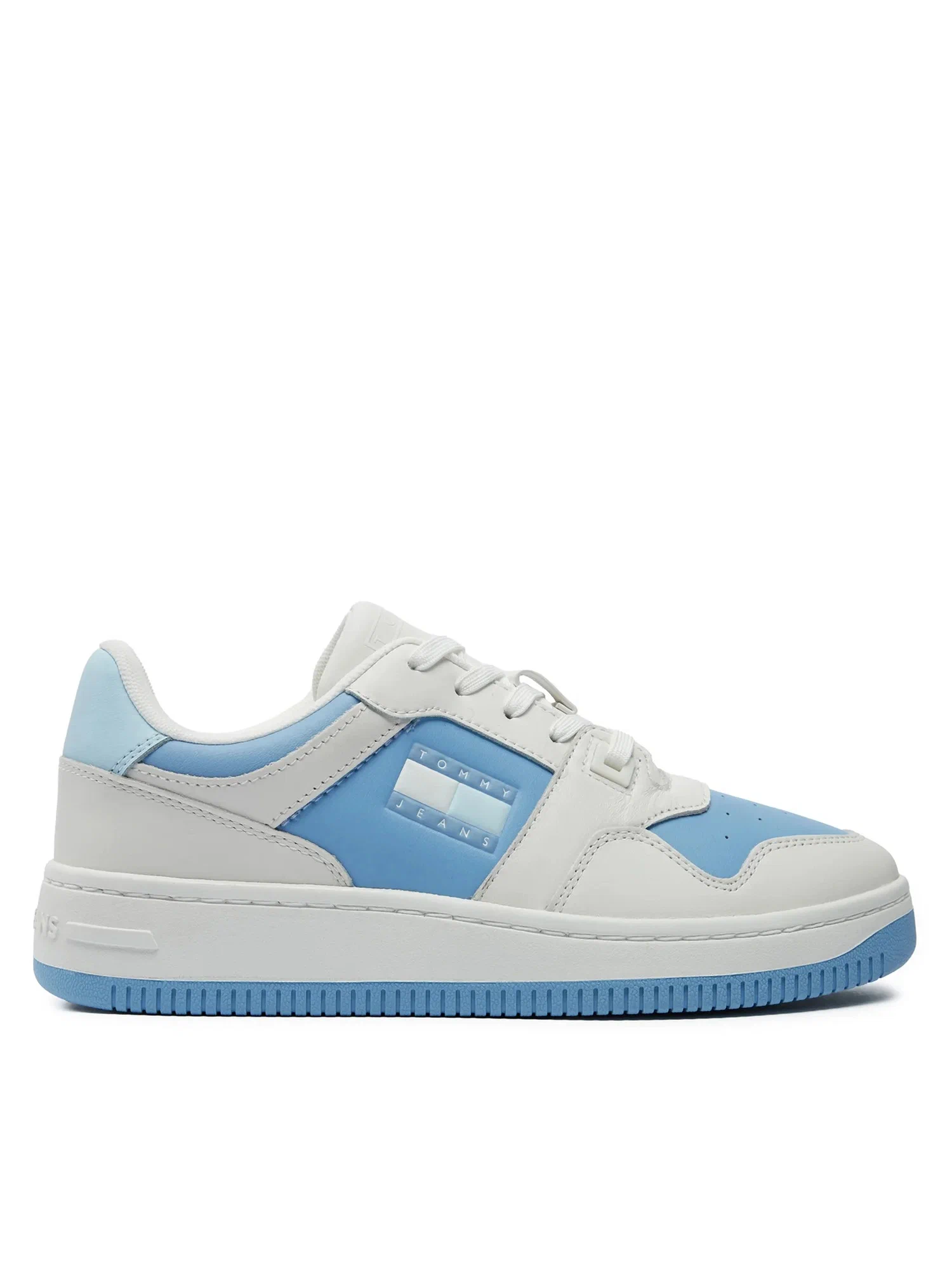 Кеды женские Tommy Hilfiger EN0EN02571 голубые 38 EU 14074₽