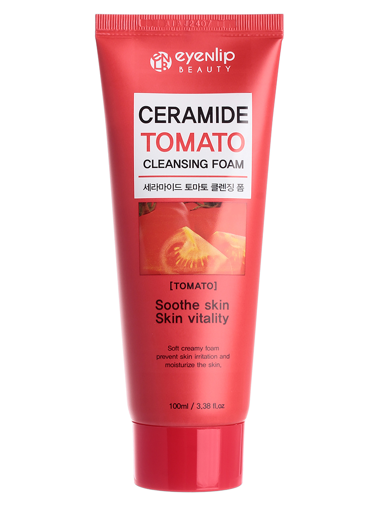 Купить Пенка для умывания Eyenlip Ceramide Tomato Cleansing Foam, 100 мл