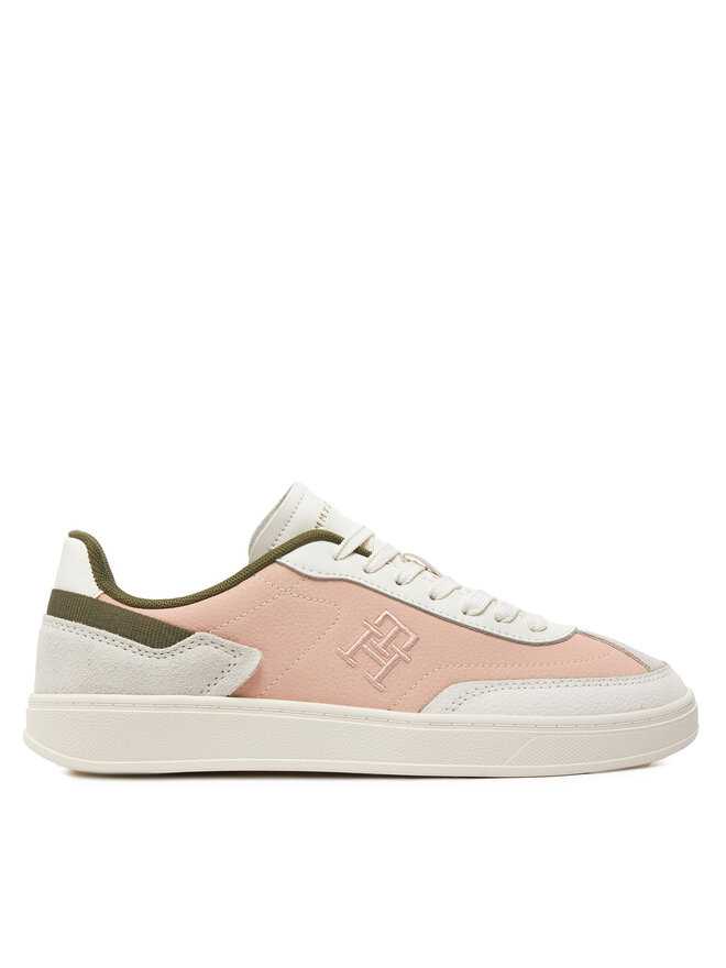 Кеды женские Tommy Hilfiger Heritage Court FW0FW08037 розовые 41 EU 14074₽