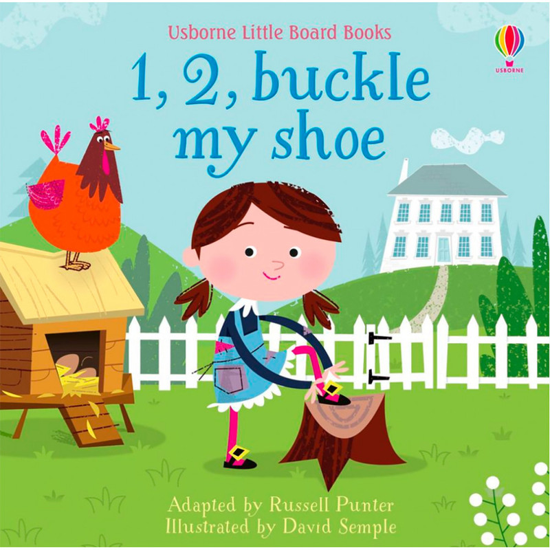 

Little Board Books: 1, 2, Buckle My Shoe