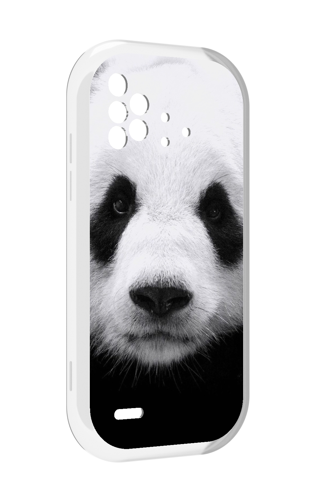 

Чехол MyPads Панда-портрет для UMIDIGI Bison X10 / X10 Pro, Прозрачный, Tocco