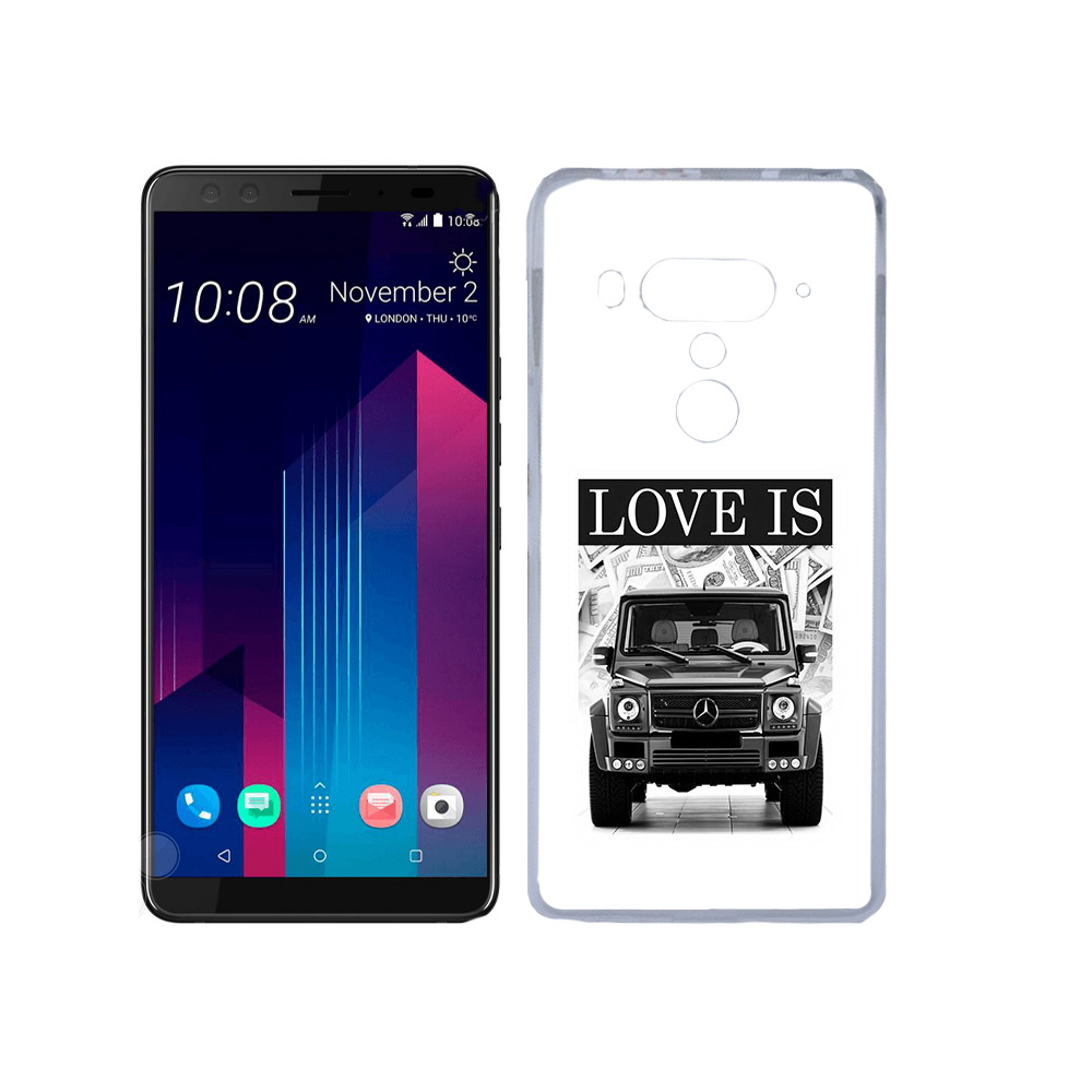 

Чехол MyPads Tocco для HTC U12+ гелик, Прозрачный, Tocco