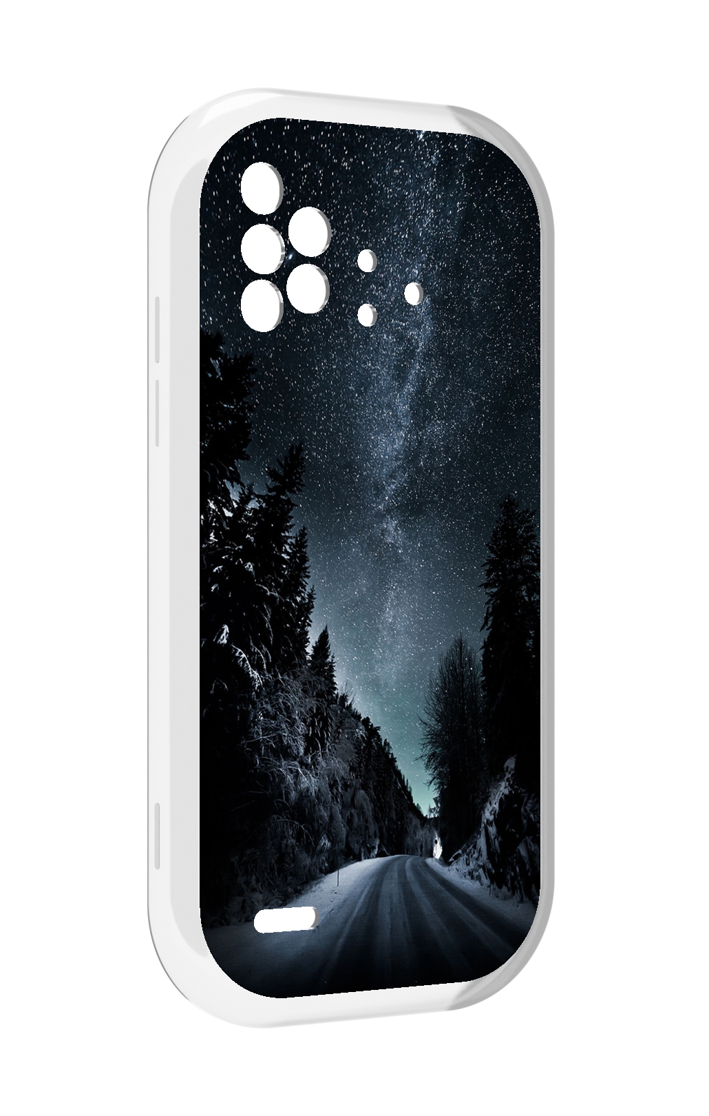 

Чехол MyPads Ночной-лес для UMIDIGI Bison X10 / X10 Pro, Прозрачный, Tocco