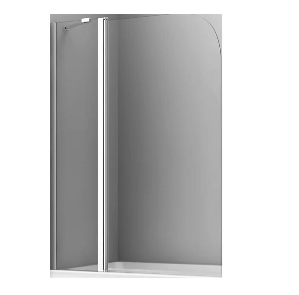 фото Душевая шторка на ванну wasserkraft leine 1100х1400 35p02-110white fixed