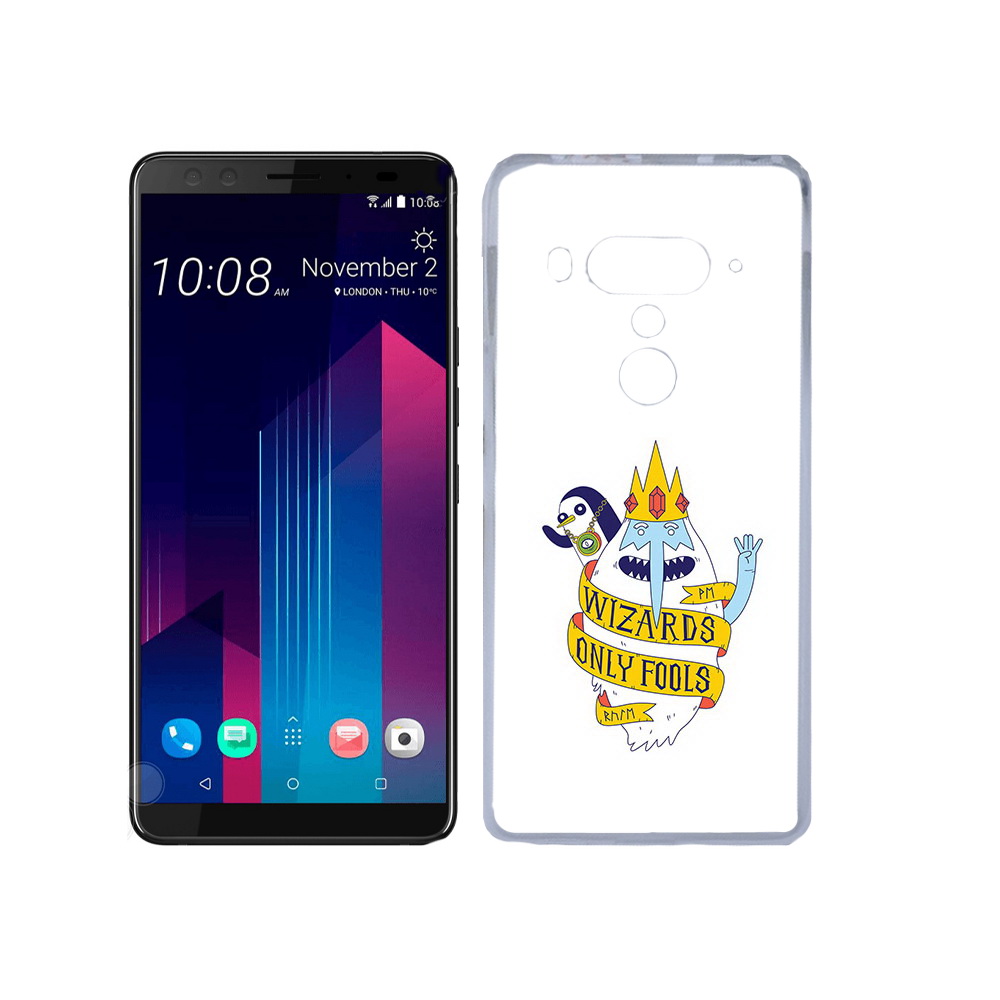 

Чехол MyPads Tocco для HTC U12+ время приключений снежный король, Прозрачный, Tocco