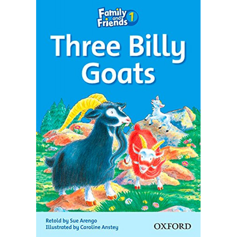 фото Книга family and friends. readers 1. three billy goats oxford