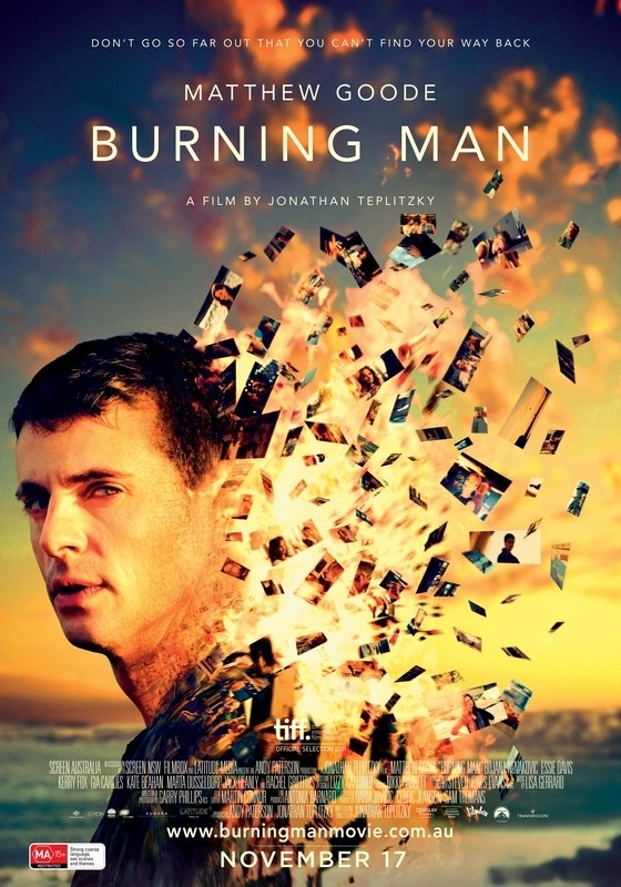 Постер к фильму Горящий человек (Burning Man) Оригинальный 58,4x83,8 см