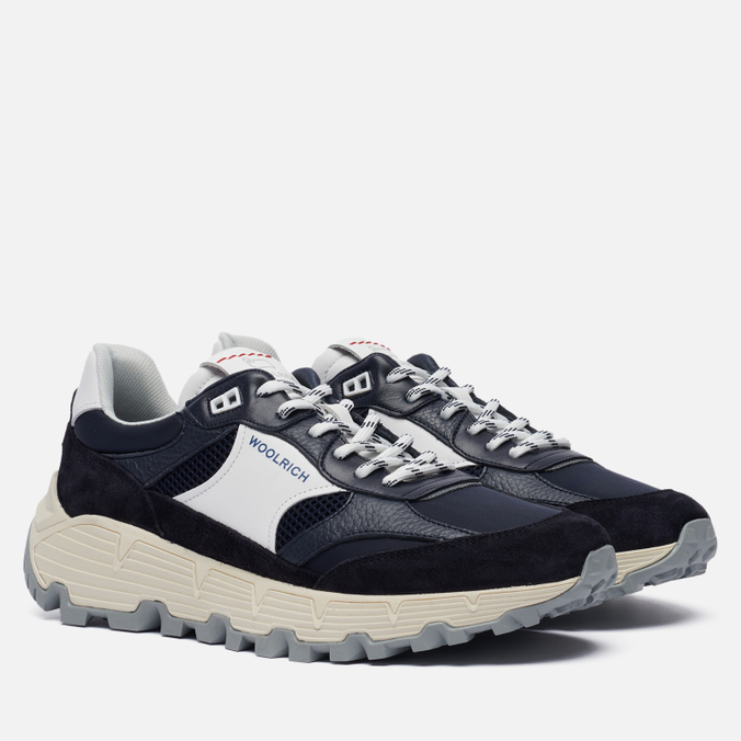 

Мужские кроссовки Woolrich Tech Suede синий, размер 43 EU, Tech Suede