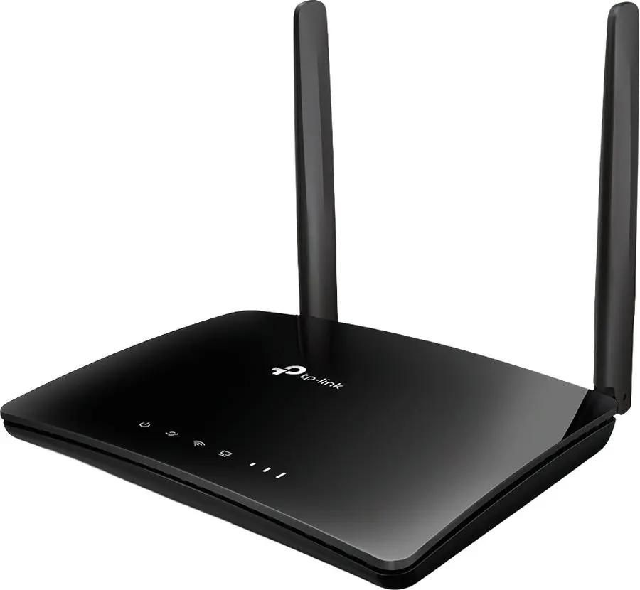 

Wi-Fi роутер TP-LINK TL-MR6400, N300, черный, TL-MR6400