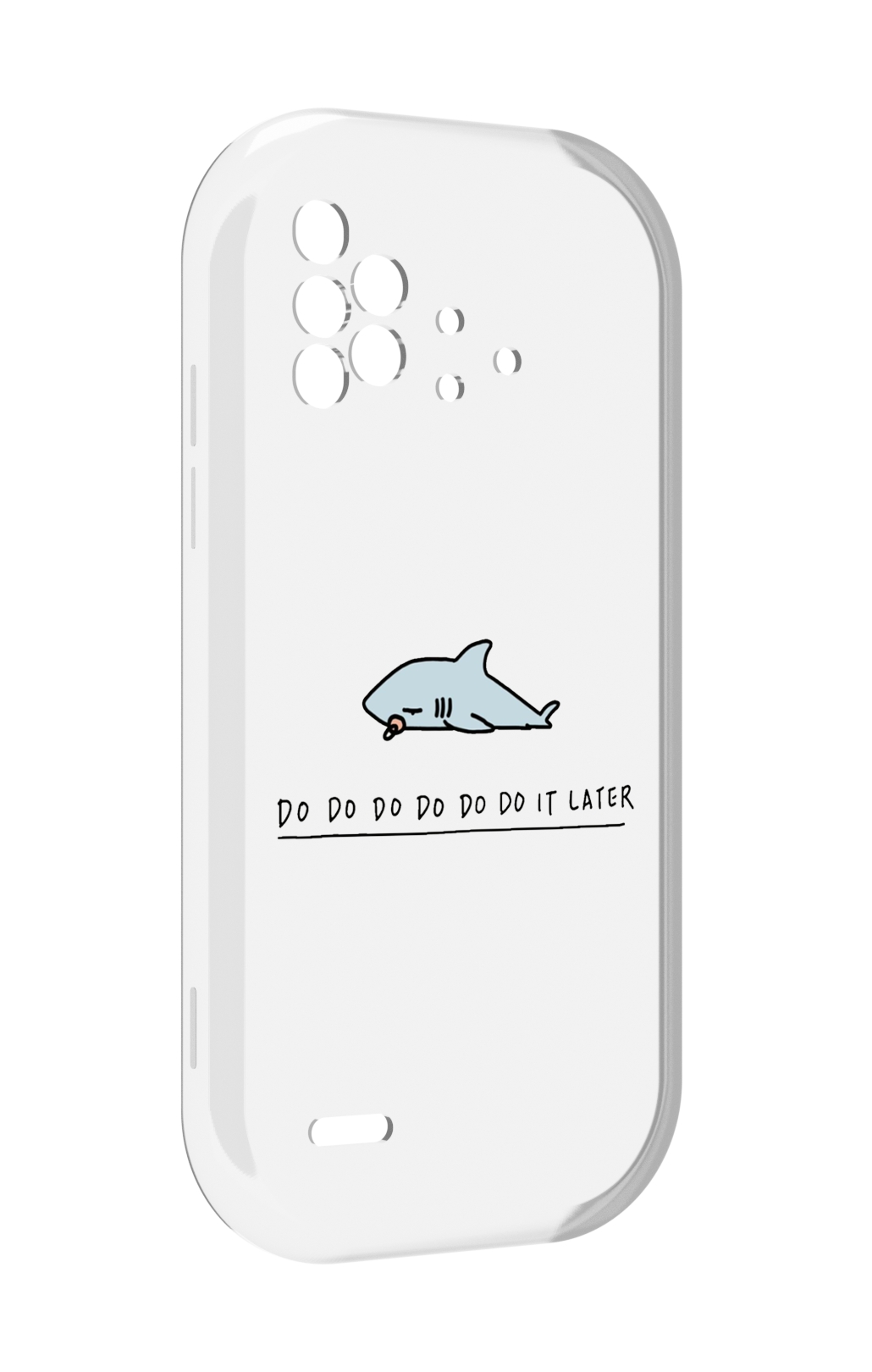 

Чехол MyPads Мини-акула для UMIDIGI Bison X10 / X10 Pro, Прозрачный, Tocco