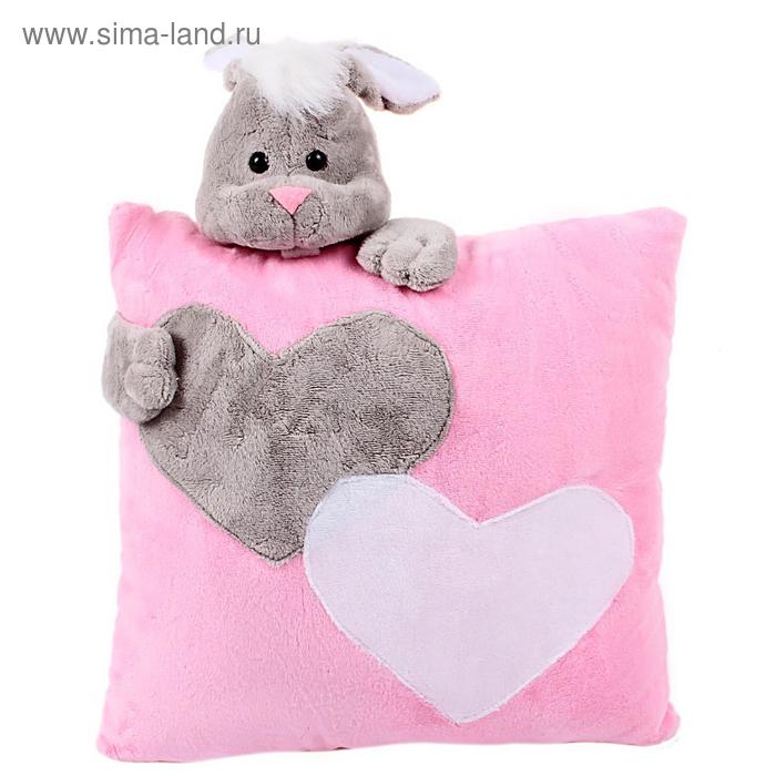 фото Мягкая игрушка-подушка «заяц», 34 см princess love