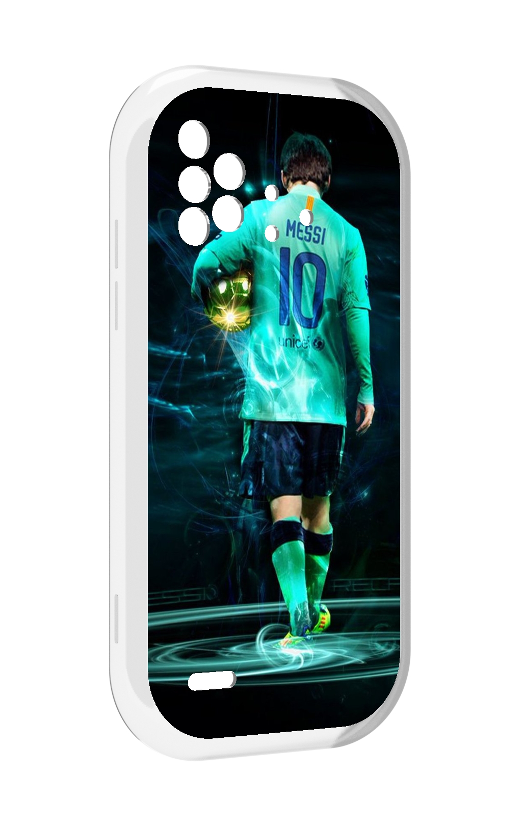 

Чехол MyPads Месси мужской для UMIDIGI Bison X10 / X10 Pro, Прозрачный, Tocco