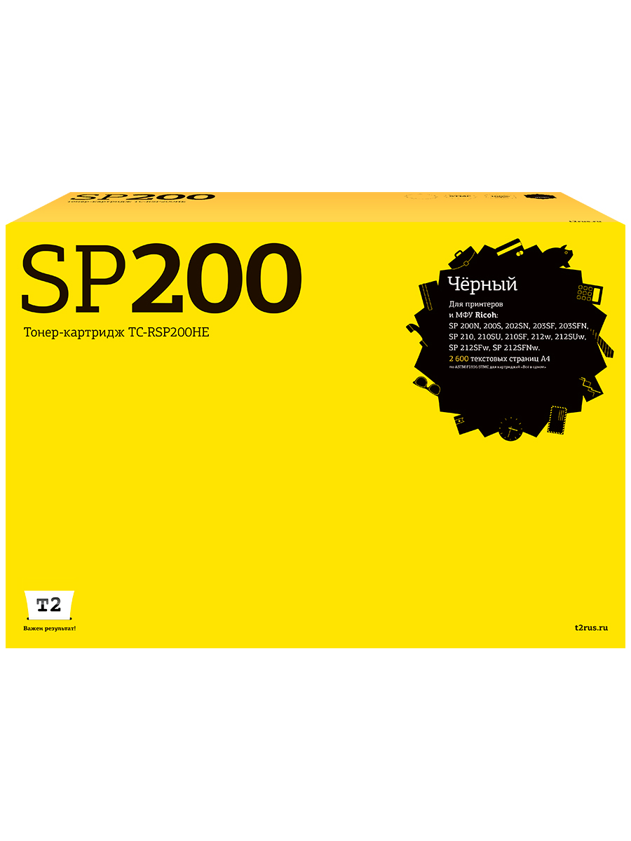 

Картридж для лазерного принтера EasyPrint SP-200HE 20268 Black, совместимый, Черный, SP 200HE (407262)