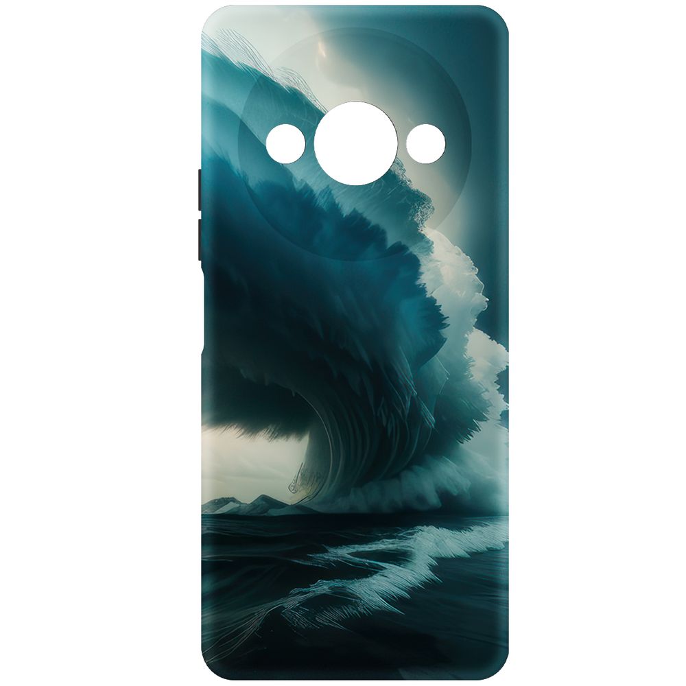 

Чехол-накладка Krutoff Soft Case Торнадо для Xiaomi Poco C61 черный