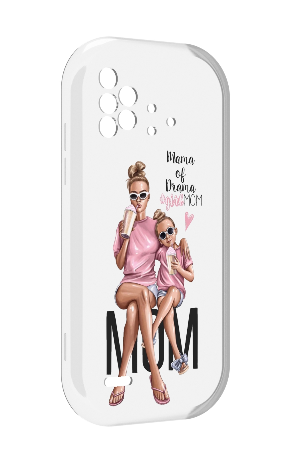 

Чехол MyPads Мама-мечты женский для UMIDIGI Bison X10 / X10 Pro, Прозрачный, Tocco