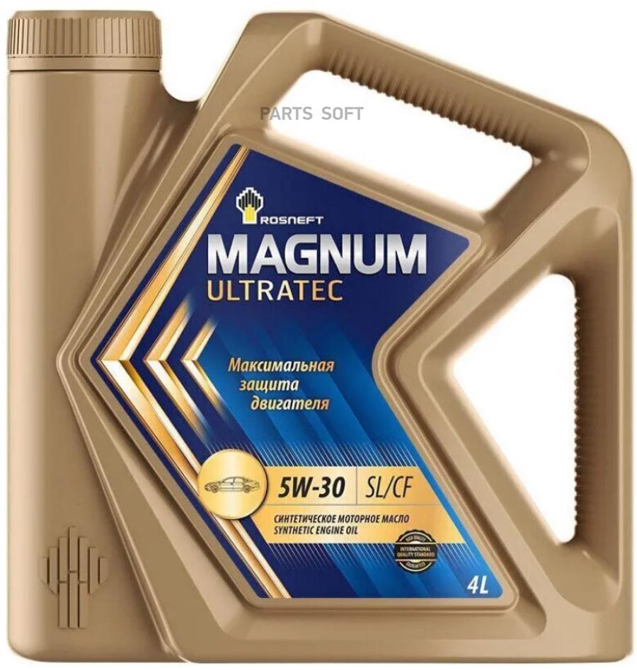 

ROSNEFT Масло моторное Rosneft Magnum Ultratec C3 5W-30 синтетическое 4 л 40814142