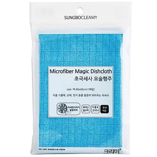 Кухонное полотенце Sungbo Cleamy Microfiber Magic Dishcloth 60х40см 1шт в ассортименте