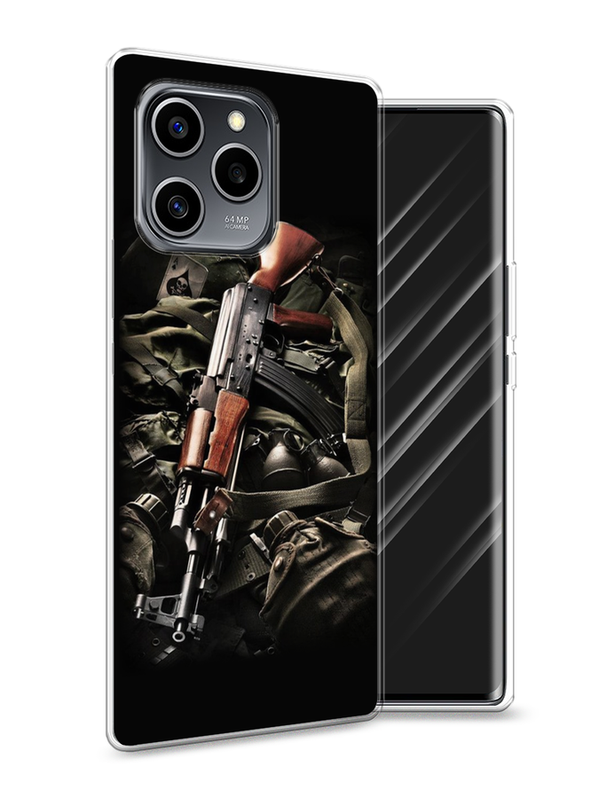 

Чехол Awog на Honor 60 SE "Автомат", Разноцветный, 6108050-5