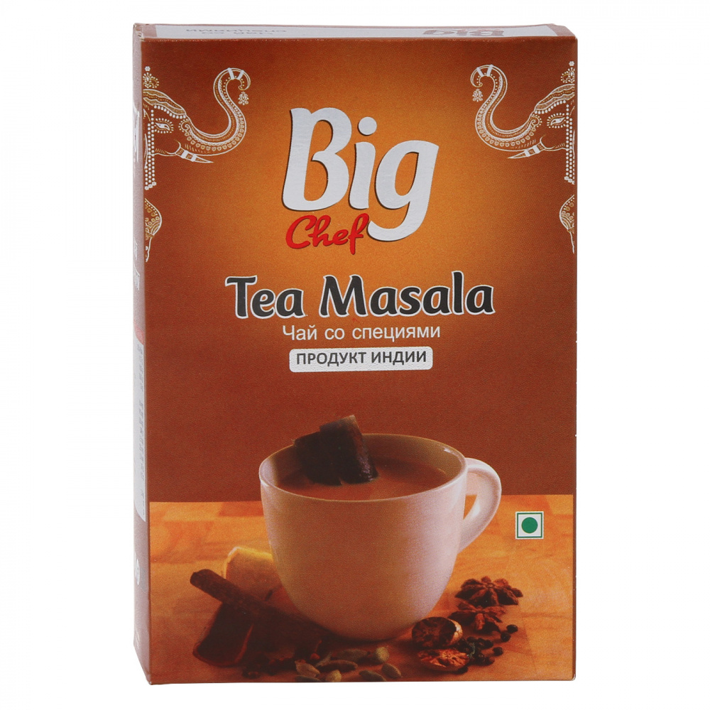 

Смесь специй Big chef "Tea masala", для чая со специями, 100 г