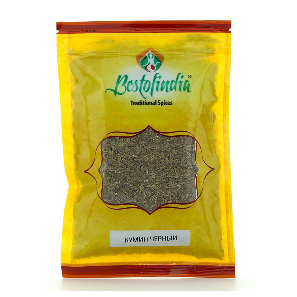 

Индийские специи Bestofindia "Кумин черный", семена, 100 г