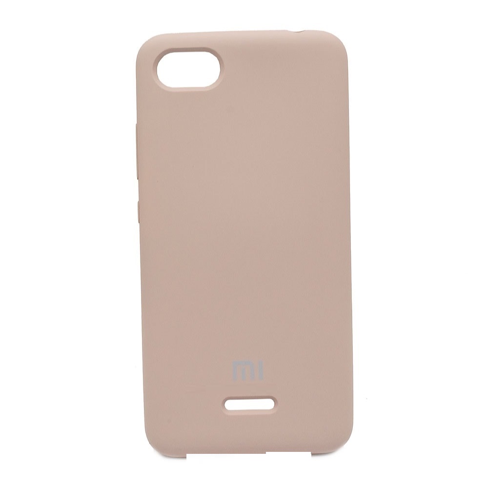 

Чехол для Xiaomi Redmi 6А Silicone Cover (Песочный)