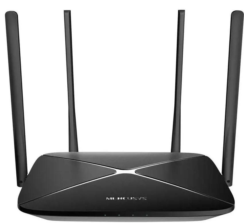 

Wi-Fi роутер MERCUSYS AC12G, AC1200, черный