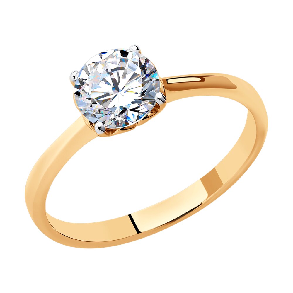 

Кольцо из серебра р. 17 SOKOLOV 93011082, фианит, 93011082