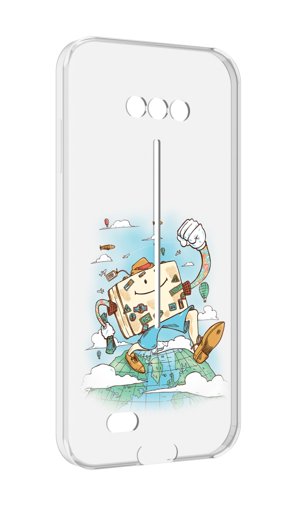 

Чехол MyPads Счастливый чемодан для Doogee S41/S41 Pro противоударный, Tocco