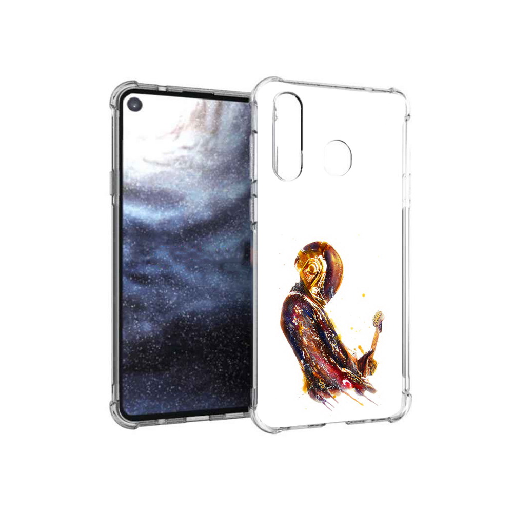 

Чехол MyPads Tocco для Samsung Galaxy A8s космо-музыкант (PT124633.501.393), Прозрачный, Tocco
