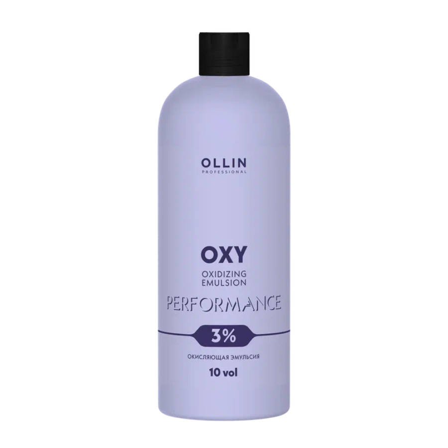 Окисляющая эмульсия OLLIN Performance OXY 3% 10vol. 1000 мл окисляющая эмульсия 1 5% 5vol oxidizing emulsion ollin oxy серая 397588 1000 мл