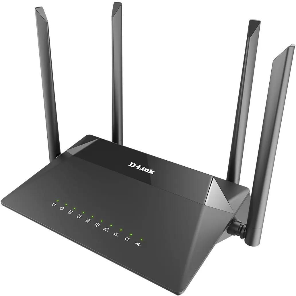 

Wi-Fi роутер D-Link DIR-853/URU/R3A, AC1300, черный