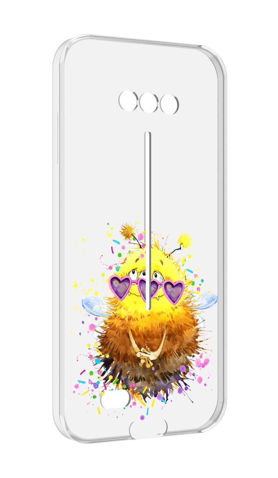 

Чехол MyPads Пушитый шмель для Doogee S41/S41 Pro противоударный, Tocco
