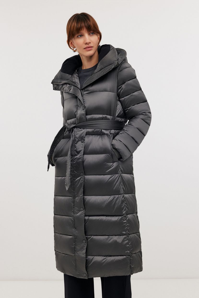 

Пальто женское Baon B0724508 серое M, Серый, B0724508