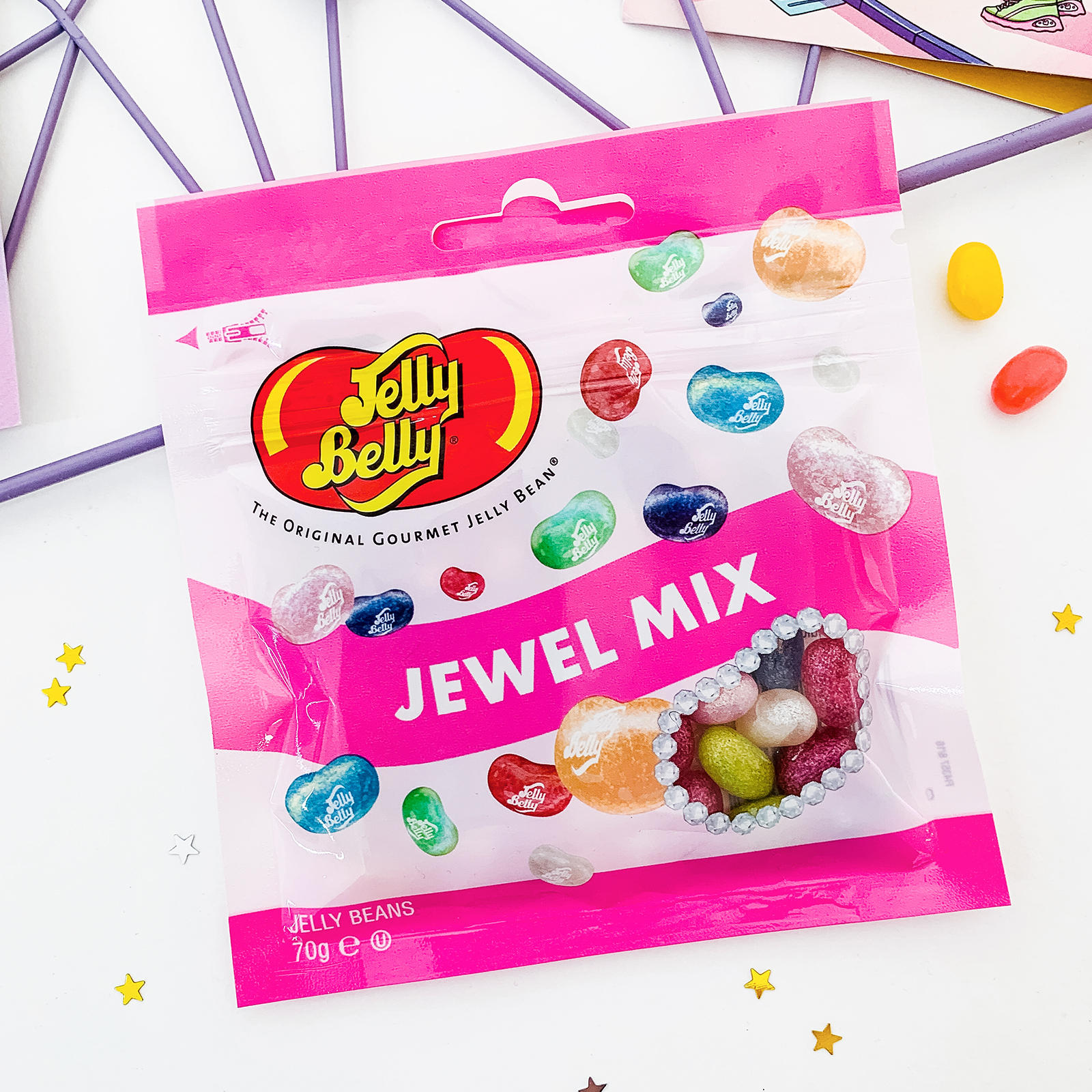 Драже Jelly Belly Jewel Mix 70 г